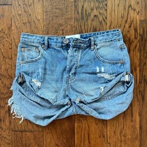 One Teaspoon Blue Jean Shorts